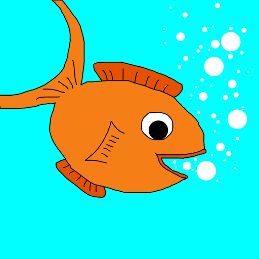 Goldfish drawing by krissywissy