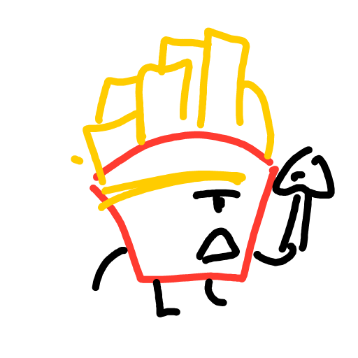 Fries drawing by fast-graph-power