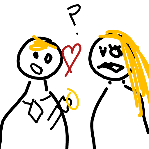 Married At F drawing by Timmie