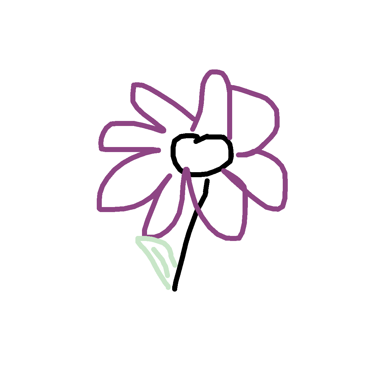 Flower drawing by fifi