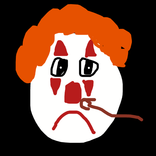 Clown Nose drawing by countnicula