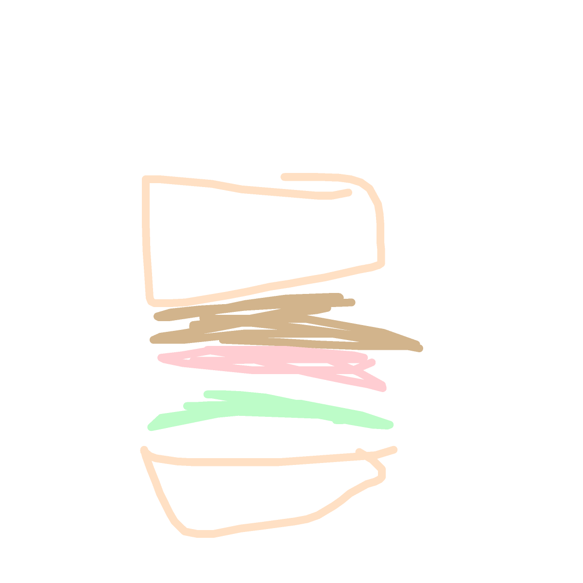 Burger drawing by laiaaaaa