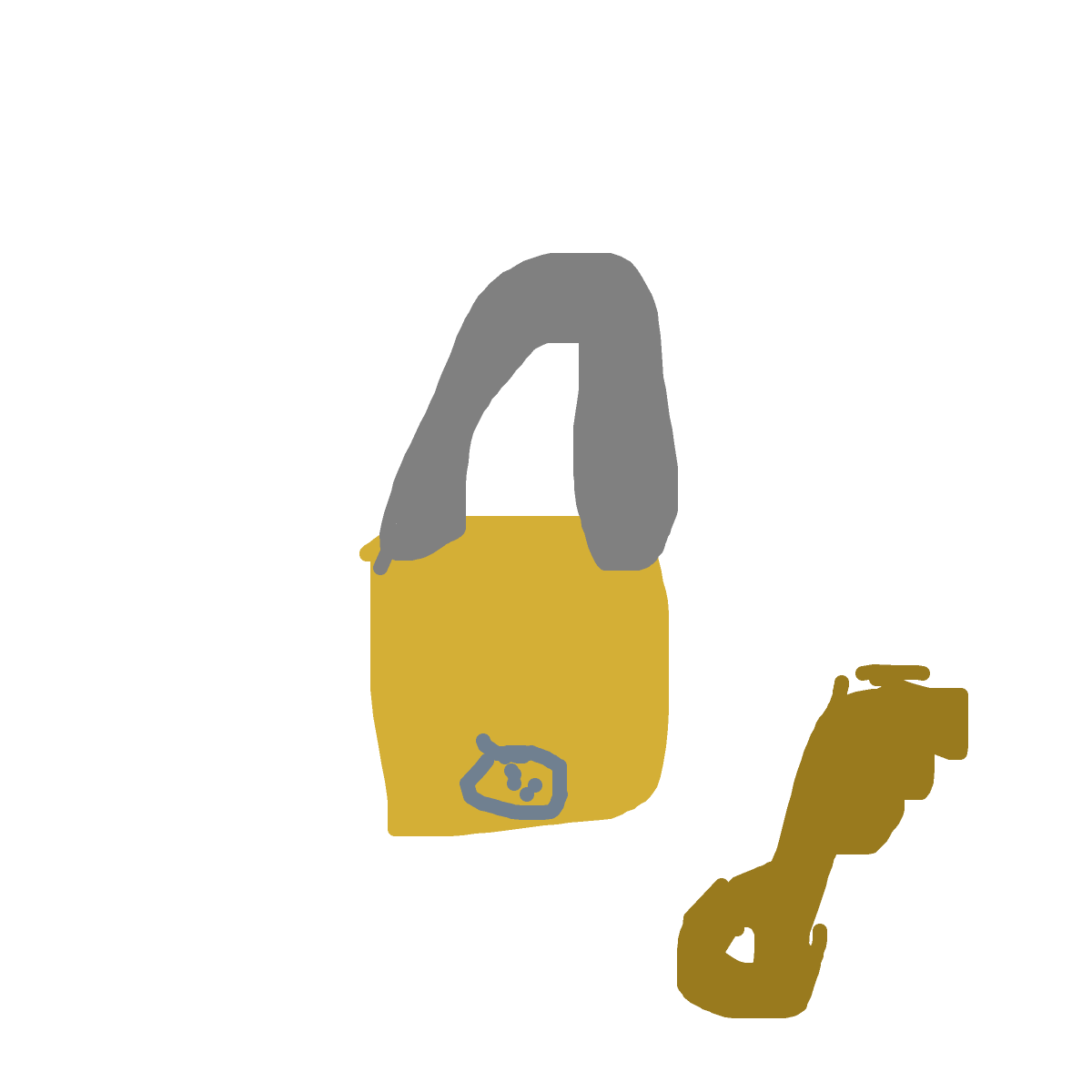 Lock drawing by neat-sun-drawer