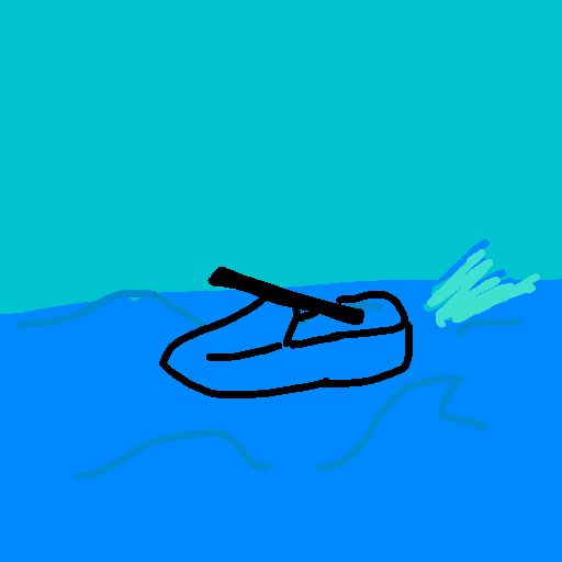Jet Ski drawing by fifi