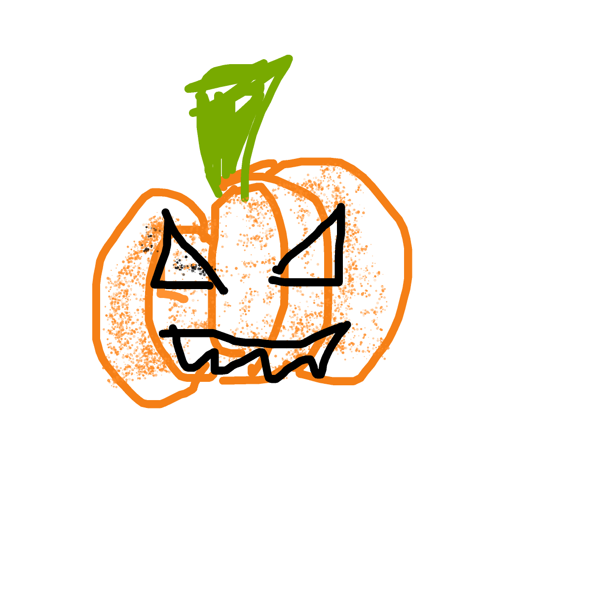 Pumpkin drawing by stefan1207