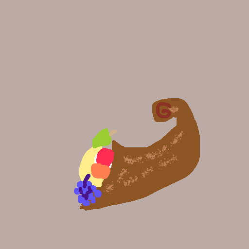 Cornucopia drawing by color-olive-web