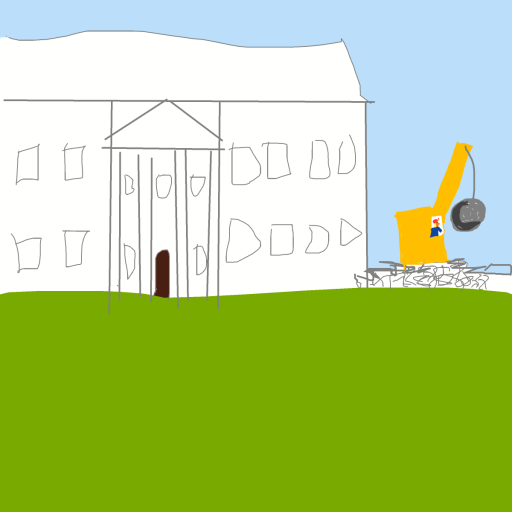 White House drawing by nicodarunia