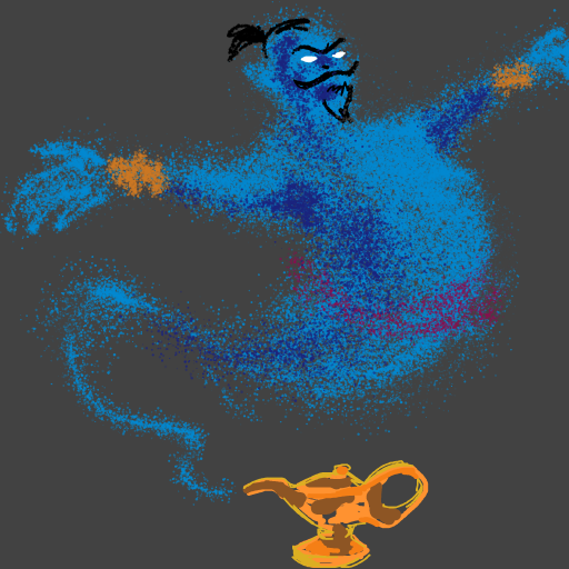Djinn drawing by koko_b_where