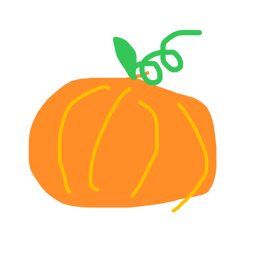 Pumpkin drawing by cyan-bronze-net