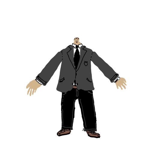 Suit drawing by godor