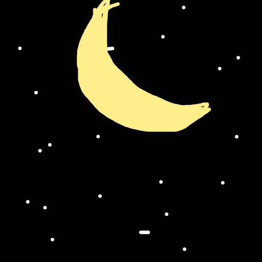Moon drawing by navy-fine-loom