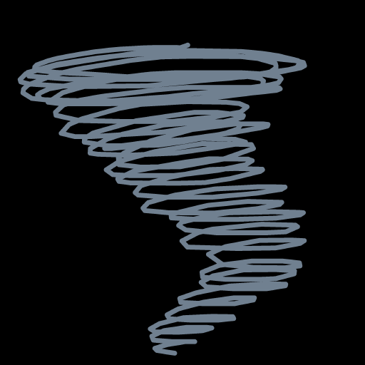 Tornado drawing by mr inkwell