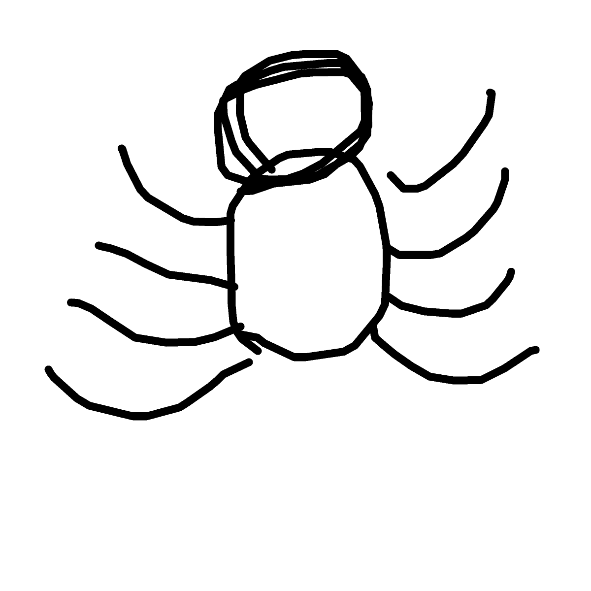 Spider drawing by light-jade-pride
