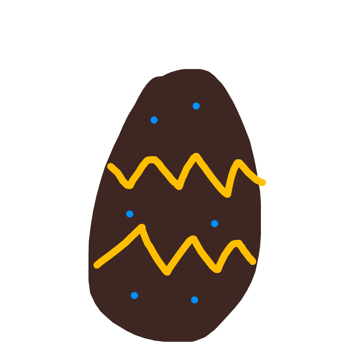 Easter Egg drawing by countnicula