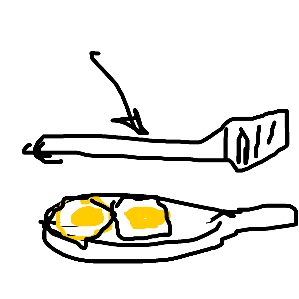 Spatula drawing by delta-hyper-spire