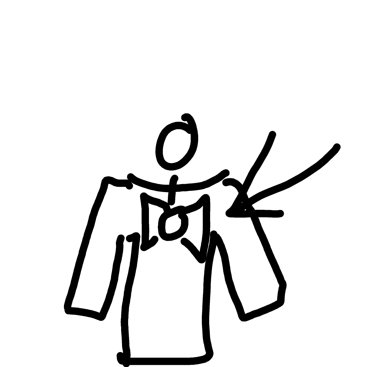 Bowtie drawing by Mrs O
