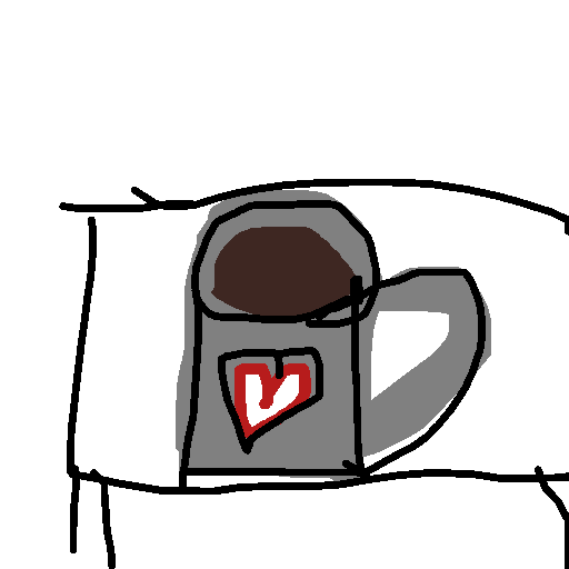 Mug drawing by cyan-beta-earth