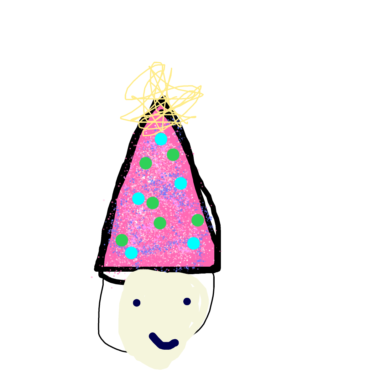Party Hat drawing by audrey