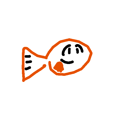 Fish drawing by macaronimiles