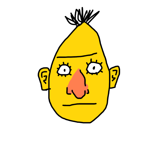 Bert drawing by mikl pickle