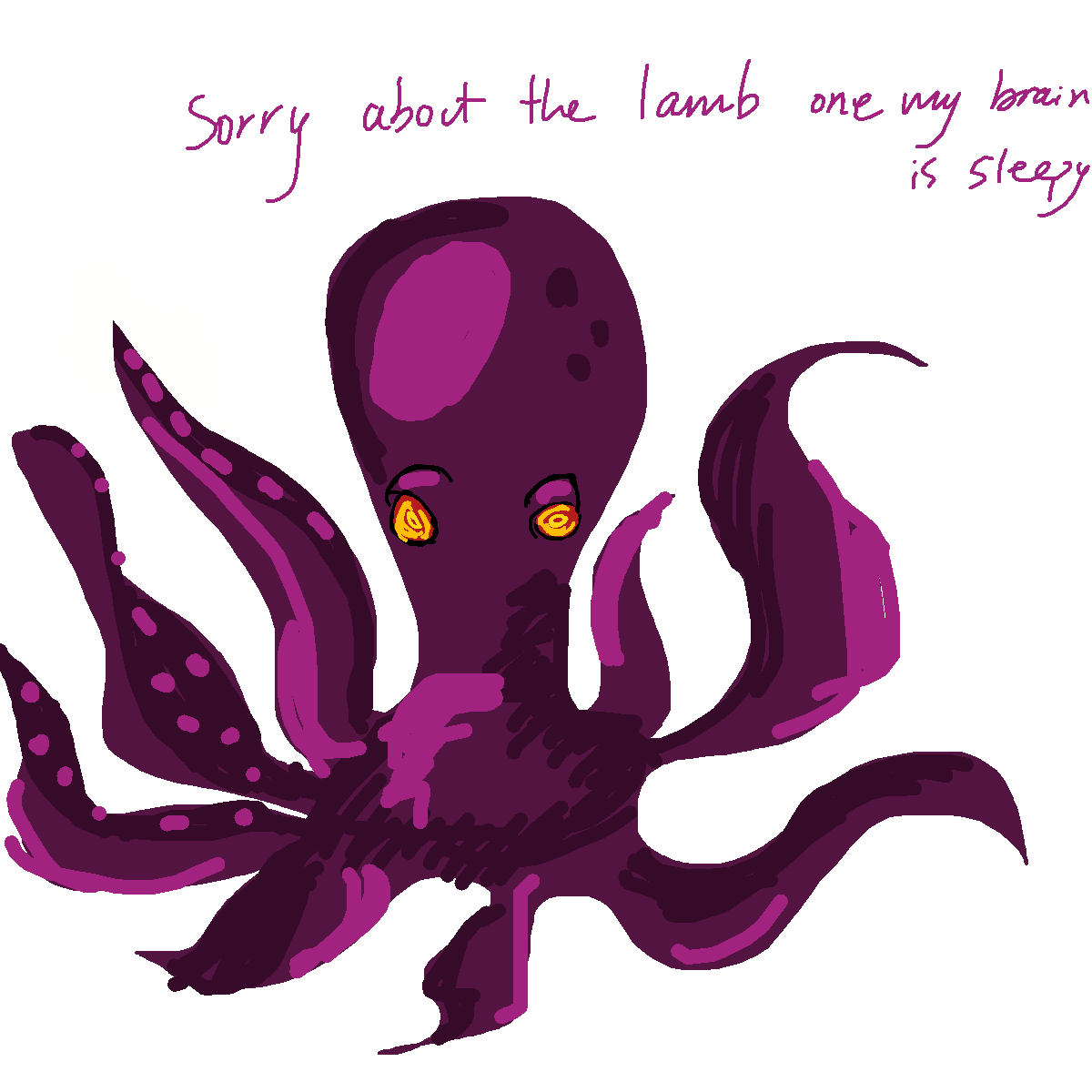 Octopus drawing by nammy