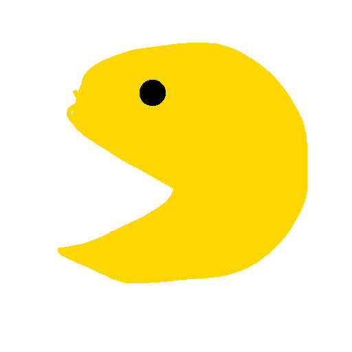 Pac-Man drawing by grou