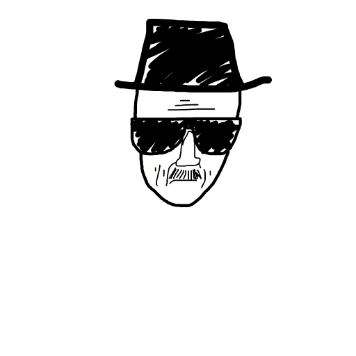 Heisenberg drawing by wind-omega-elite
