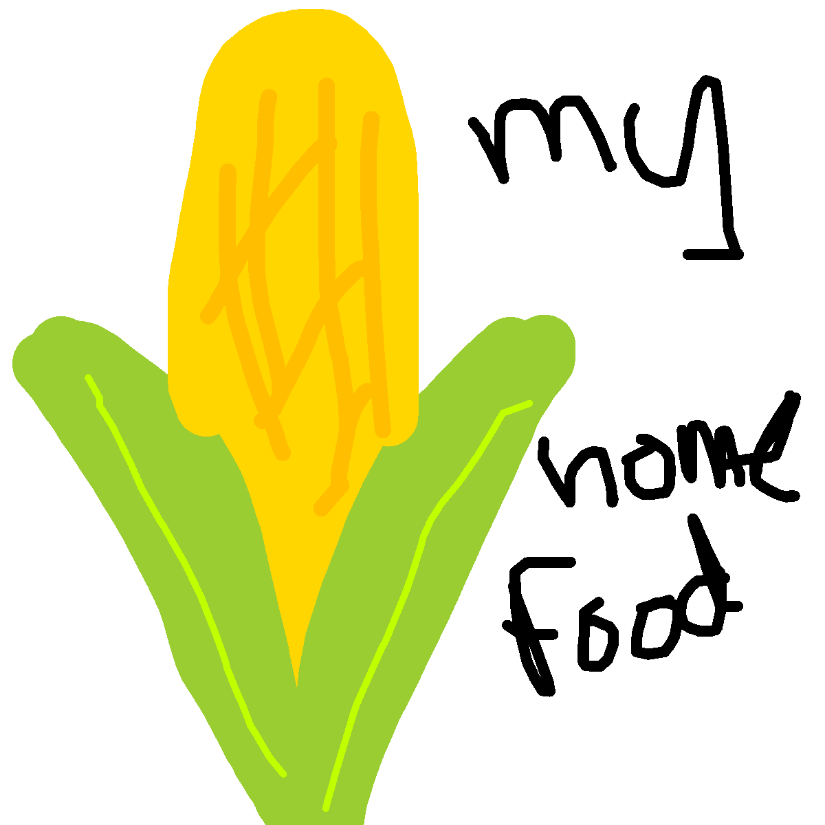 Corn drawing by blue-alpha-rogue