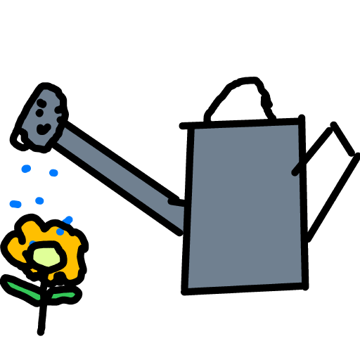 Watering Can drawing by Almog