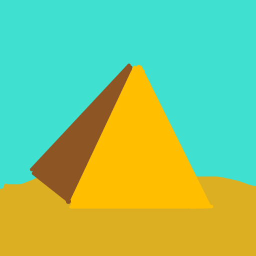 Pyramid drawing by nice-draw-designer