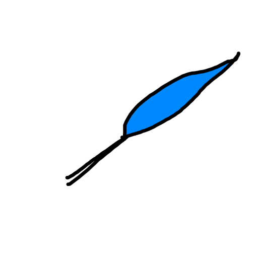 Lightsaber drawing by butter