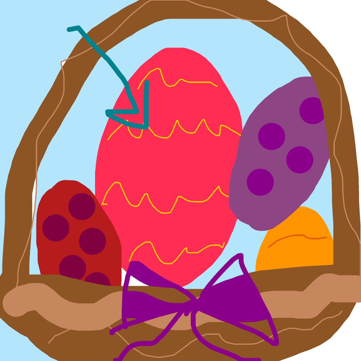 Easter Egg drawing by last-graph-force