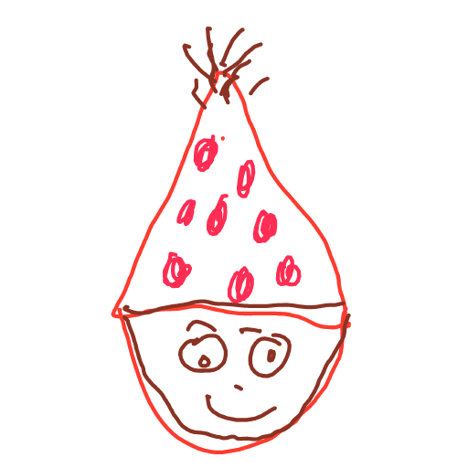 Party Hat drawing by magic-vivid-guru