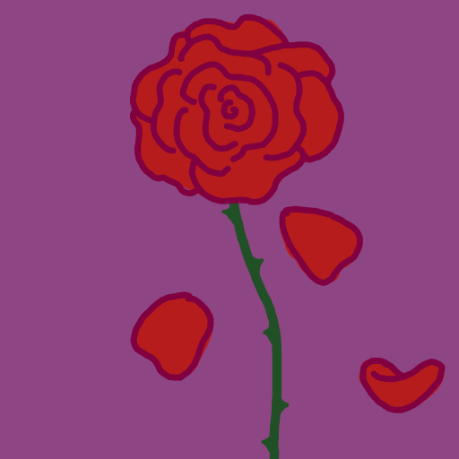 Rose drawing by gamma-coal-wheel