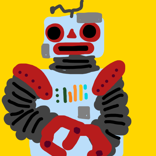 Robot drawing by knoxy