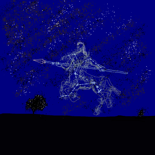 Constellation drawing by brass-alpha-grace