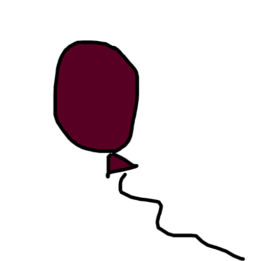 Balloon drawing by tirza