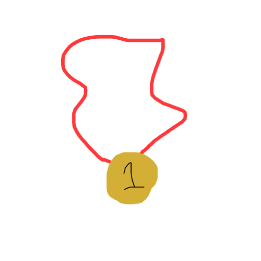 Medal drawing by lindsay-alice