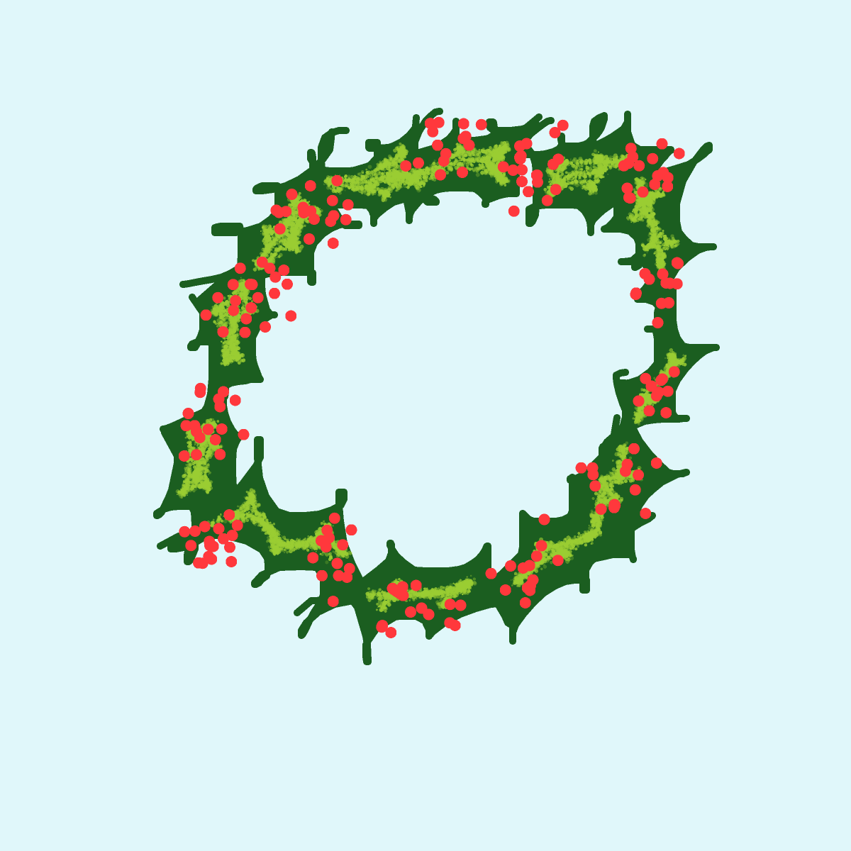 Mistletoe drawing by nicodarunia