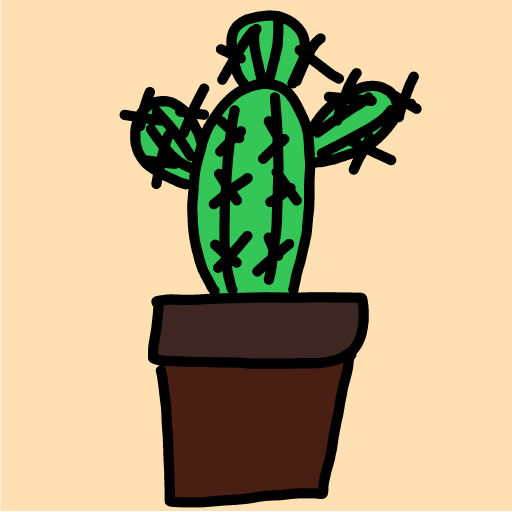 Cactus drawing by Marcos