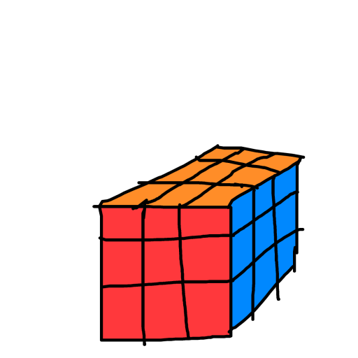 Puzzle Cube drawing by rare-huge-ninja
