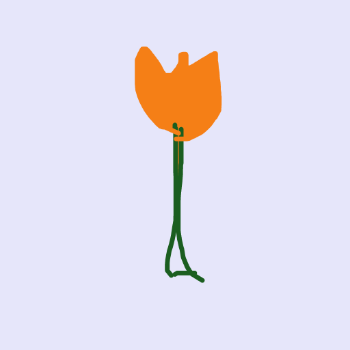 Tulip drawing by lead-pearl-camp
