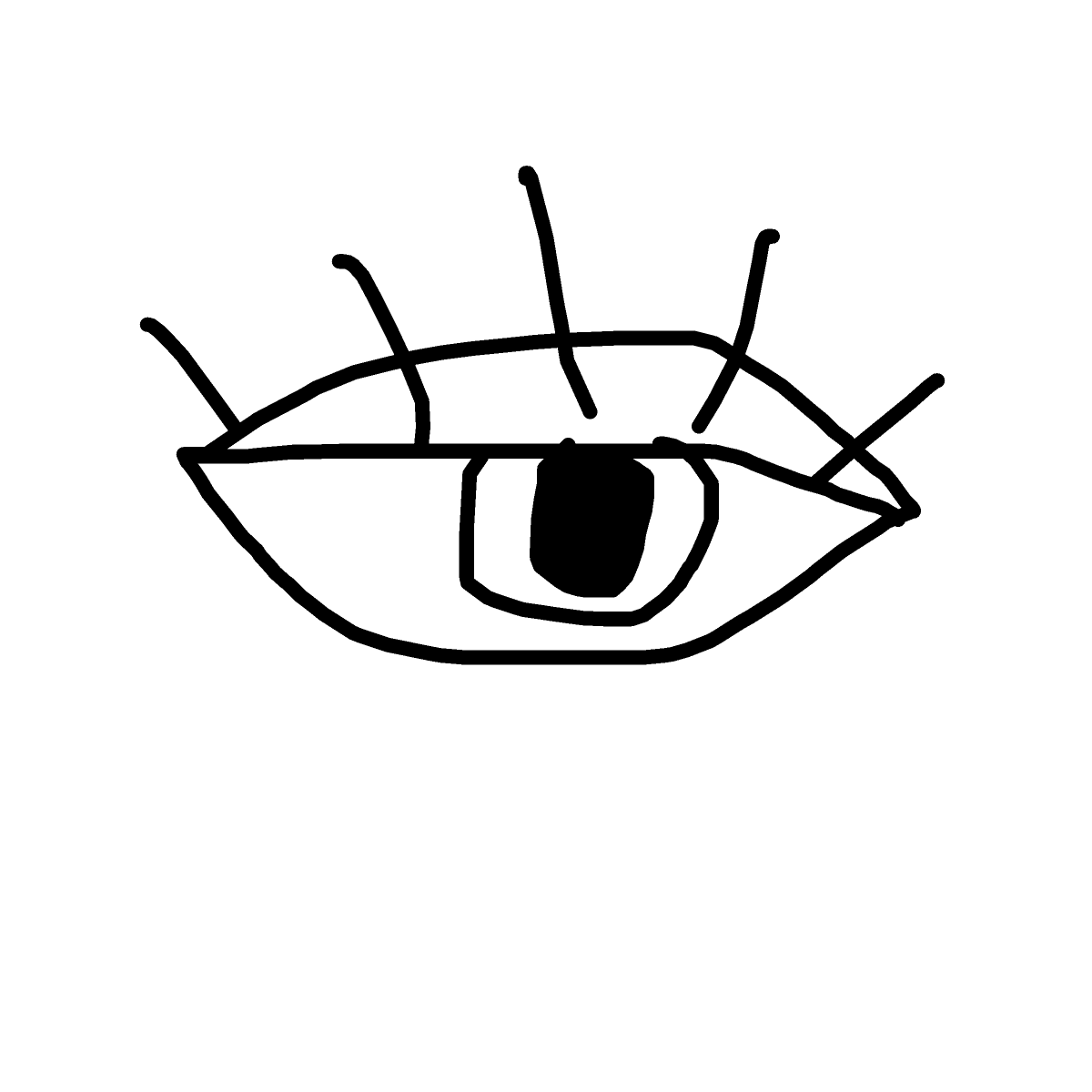Eyeball drawing by pure-wave-frost