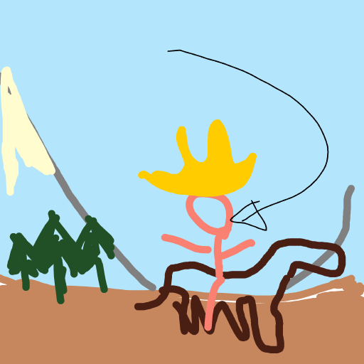 Cowboy drawing by mjolnirbear