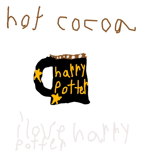 Hot Cocoa drawing by solar-paint-voice