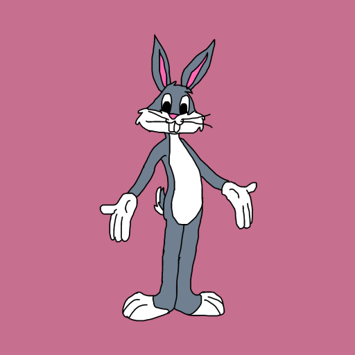 Bugs Bunny drawing by monthra