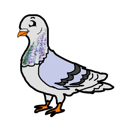 Pigeon drawing by countnicula