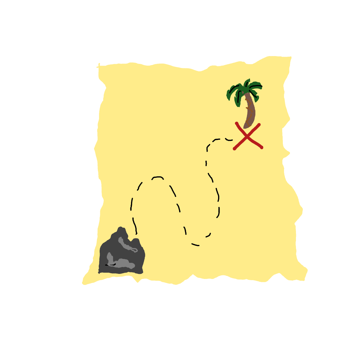 Treasure Map drawing by SodaNight