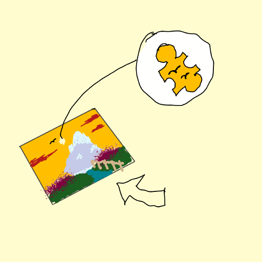 Puzzle drawing by mike_eff