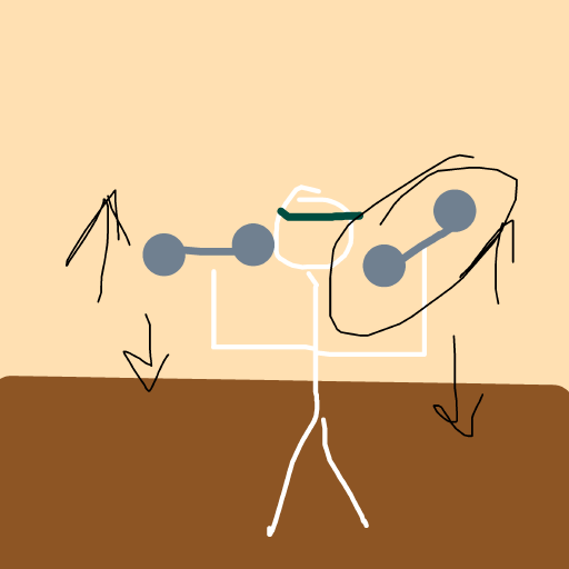 Dumbbell drawing by nice-draw-designer
